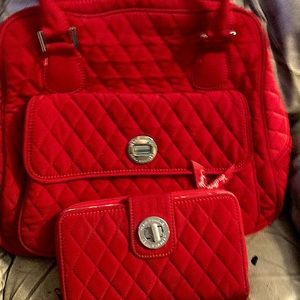 Turnlock satchel and wallet!